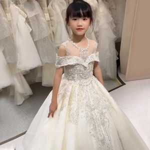 Vestidos Para Niñas Elegantes Vtido De Navidad De Chicas Blancas Y