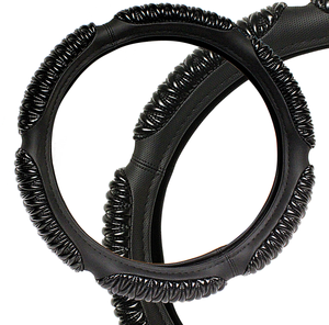 Accessoires intérieurs de voiture, housses de <span class=keywords><strong>volant</strong></span> avec dentelle, housse de <span class=keywords><strong>volant</strong></span> de luxe Sparco, accessoires de voiture - Product Image 5