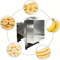 Multifunctionele elektrische snijmachine voor bananen, geen aparte gereedschappen nodig, alles-in-één groentesnijder, eenvoudig te bedienen