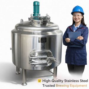Tanque de Maceración Eléctrico para Cervecería, de Acero Inoxidable, con Fondo Falso Aislado, de 500l, 1000l, 2000l y 3000l, con Agitador - Product Image 2