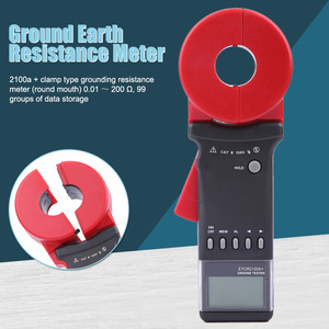 Medidor Digital de Resistencia de Tierra con Pinza ETCR2100A+ ETCR2000A+ para Pruebas Eléctricas de Bucle 0.01-100 0.001 - Product Image 1