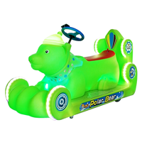 Elefante de fibra de vidrio carnaval avión 3D delfín caballo que funciona con monedas paseos para niños para alquilar venta