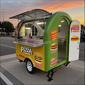 Remorque mobile de restauration rapide 2025, fournitures pour camions chinois, chariot de nourriture de rue, Australie, café, crème glacée, standard - Product Image 3