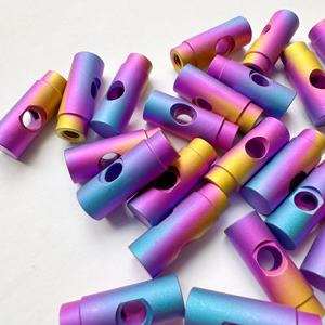 Tuerca <span class=keywords><strong>de</strong></span> Tija <span class=keywords><strong>de</strong></span> Sillín <span class=keywords><strong>de</strong></span> Bicicleta M5 <span class=keywords><strong>de</strong></span> Titanio Gr.5 Ti-6Al-4V Mecanizada por CNC con Cabeza Hexagonal y Barril Cilíndrico para Tija <span class=keywords><strong>de</strong></span> Sillín <span class=keywords><strong>de</strong></span> Bicicleta - Product Image 5