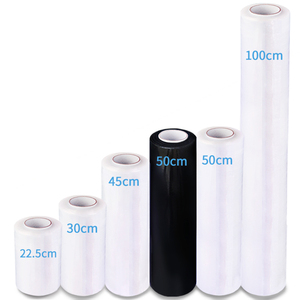Emballage plastique personnalisé noir et <span class=keywords><strong>palette</strong></span> PE lldpe <span class=keywords><strong>film</strong></span> étirable <span class=keywords><strong>rouleau</strong></span> d'emballage <span class=keywords><strong>de</strong></span> colis fabricant <span class=keywords><strong>de</strong></span> <span class=keywords><strong>film</strong></span> étirable - Product Image 2