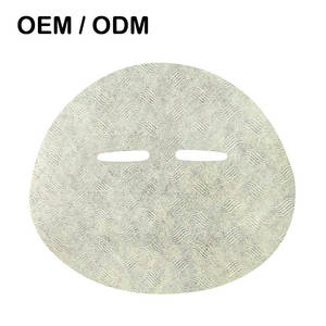 Tissu de base biodégradable en velours de mûrier, fibres végétales de chlorophylle verte Y262, lyophilisé, pour masque facial en feuille - Product Image 1