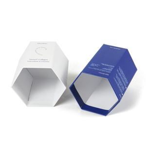 Boîte-cadeau en papier cartonné pour emballage de miel d'abeille en forme d'hexagone noir Crown Win, emballage cylindrique, tubes d'expédition, tubes en papier longs - Product Image 5