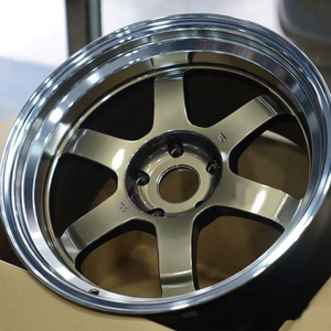 ข้อมูลจำเพาะ <span class=keywords><strong>TE37V</strong></span> ล้อปลอมแปลง-SR ล้อ15 16 <span class=keywords><strong>17</strong></span> 18 19 20นิ้ว5X120 5X114.3สำหรับ BMW Audi Toyota Honda Focus X5 WRX Challenger Mustang - Product Image 4