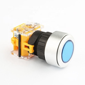 Kapalı çok renkli ışıklı Push Button anahtarı 10A 660V AC düğme anahtarları ışık TKA - Product Image 3