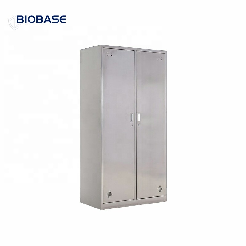 BIOBASE шкафчик из нержавеющей стали, 2 двери, Лабораторный шкаф для хранения