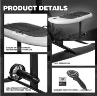 Spatium 2025 Batterie au lithium ternaire de haute qualité E-foil Planche de surf gonflable électrique Surf Hydrofoil Board à vendre