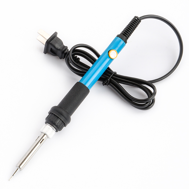 60w Fast Heating Temperature-adjustable Soldering Iron With Pencil Tip For Home Diy Pcb Repair Rework Welding