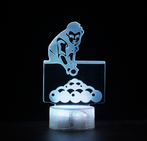 Película de superhéroes Casa decor led luz de la noche - Product Image 2