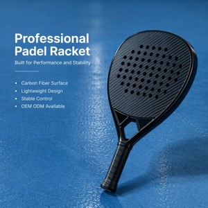 Raqueta de Pádel HYM 12K de Carbono con Superficie Brillante, Forma de Diamante, 38 mm, 360 g, Núcleo de EVA, Profesional, Personalizada, Venta al por Mayor - Product Image 2