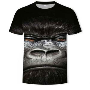 Camiseta Casual para Hombre con Estampado Digital 3D de Mono Orangután, Camisetas de Manga Corta - Product Image 3