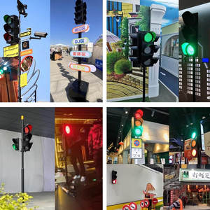 Vente directe d'usine de feux de signalisation routière LED tricolores rouge, jaune et vert de qualité supérieure en plastique de qualité technique - Product Image 6