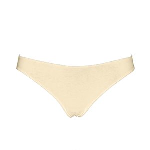 Women's Organic Cotton Solid Knitted <b>Sexy</b> Low-Rise Ultra-Thin Breathable Anti-Bacterial Seamless Hipster <b>Panties</b> Heavy Flow - Product Image 1