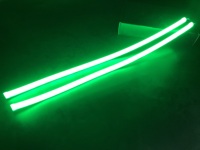 Feux de jour à LED rétrofités, bande lumineuse flexible, série Flow, contrôle par application, lampe de voiture