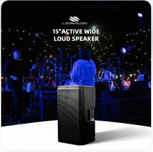 Haut-parleur actif 2 voies de 15 pouces, 2000W de puissance de crête, 131dB <span class=keywords><strong>SPL</strong></span>, portée sonore de 500m pour événements extérieurs, location, bars, clubs, conférences, scènes - Product Image 6