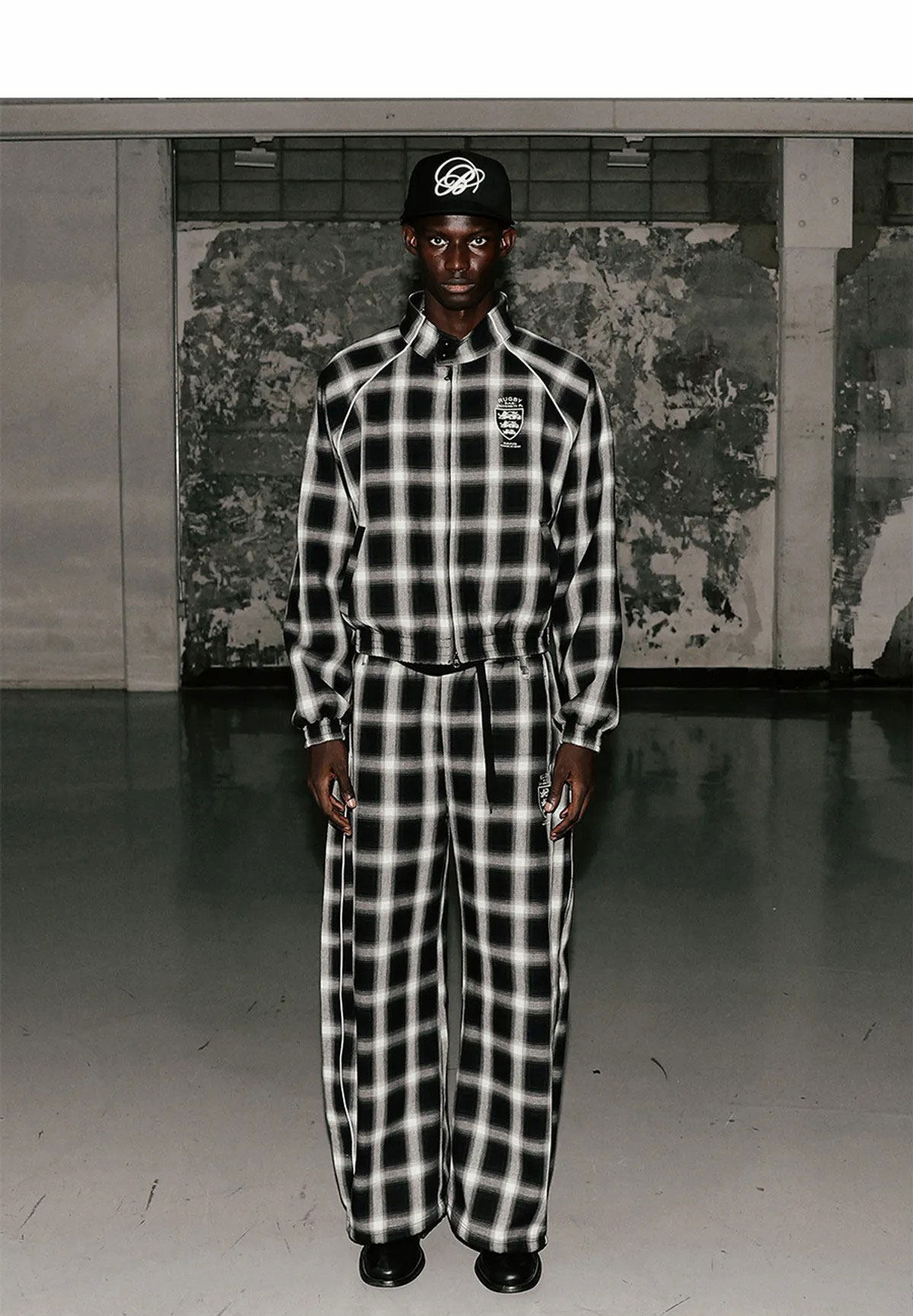 Pantalon à carreaux