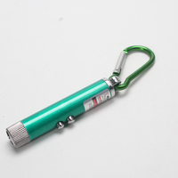 Red Laser Pointer Mini Led Flashlight UV Light Multifunction Metal Led Light Keychain