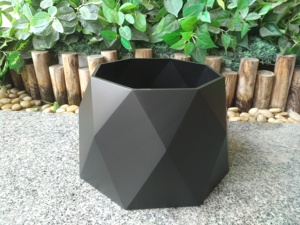 Produttore per il popolare <span class=keywords><strong>vaso</strong></span> <span class=keywords><strong>da</strong></span> <span class=keywords><strong>fiori</strong></span> in fibra di vetro a forma di diamante - Product Image 3