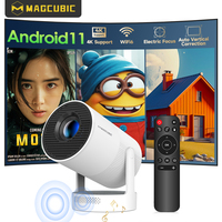 Mini Proyector HY300Ultra MAGCUBIC Android 14 WiFi6 BT5.4 LED Inteligente, Compatible con 8K, para Cine en Casa, Video, Gran Venta