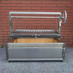 <span class=keywords><strong>Parrilla</strong></span> de barbacoa de carbón de madera de 40 "con superficie redonda <span class=keywords><strong>Parrilla</strong></span> de Asado Gaucho de acero inoxidable <span class=keywords><strong>Parrilla</strong></span> Santa María Argentina <span class=keywords><strong>Parrilla</strong></span> argentina - Product Image 1