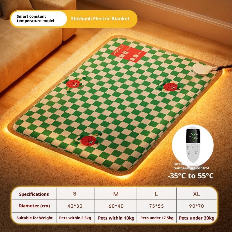 Modello di temperatura costante della griglia verde