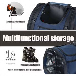 Échantillon Gratuit - Sac à Dos de Voyage Imperméable pour Ski et Snowboard, Sac à Bottes de Ski, Sac à Dos pour Gants, Veste et Lunettes de Ski (pour le Transport en Avion) - Product Image 6