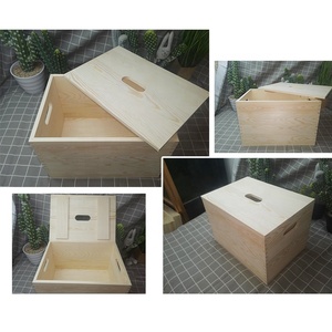 Tùy Chỉnh Rắn Gỗ Lưu Trữ Hộp Gỗ dở dang Hộp Đồ Chơi Bằng Gỗ Rau Lưu Trữ Thùng Đặt Cuốn Sách Tổ Chức Cho Trang Trí Nội Thất - Product Image 5