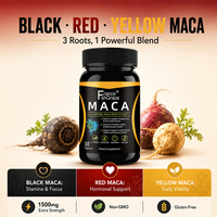 Complément alimentaire naturel à base de maca, pilules pour l'agrandissement du pénis, extrait 750 mg, 30 capsules, capsules de maca à base de plantes naturelles pour la vitalité masculine