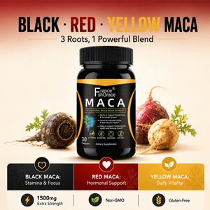 Complément alimentaire naturel à base de maca, pilules pour l'agrandissement du pénis, extrait 750 mg, 30 capsules, capsules de maca à base de plantes naturelles pour la vitalité masculine - Product Image 3