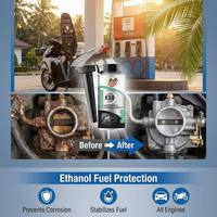 Stabilisateur de carburant, traitement à l'éthanol, booster d'octane, nettoyant injecteur, stabilisateur de carburant pour petits moteurs, tondeuses à gazon, bateaux, etc.