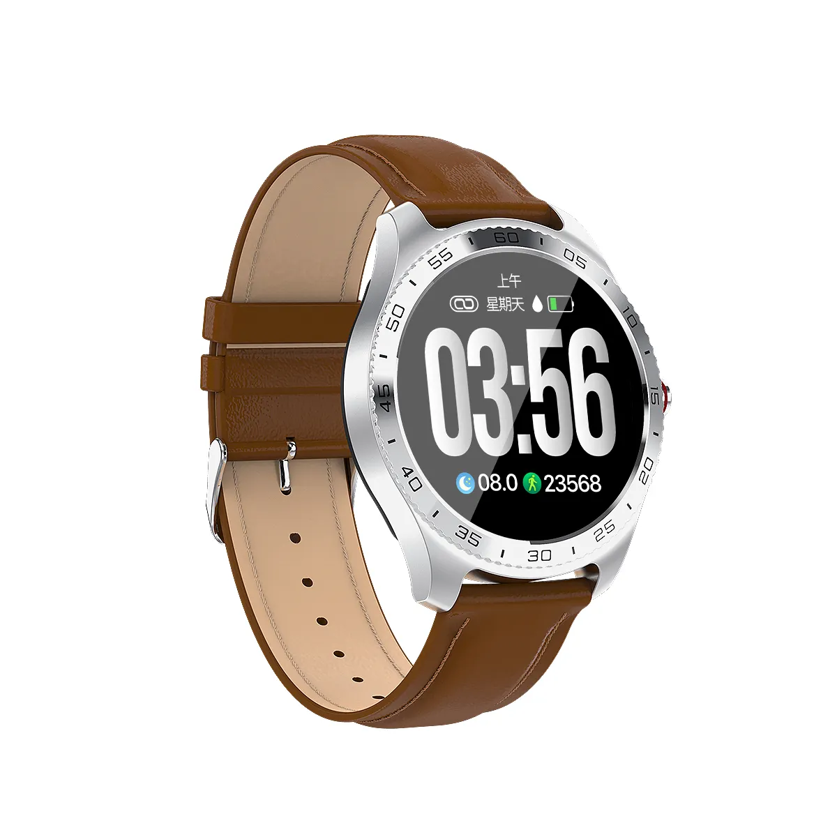 Dropshipping iş sıcak tarzı Z11 akıllı saat 1.3 inç tam daire tam yazı dil spor Smartwatch bilgi depolama