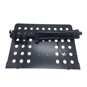 Supporto musicale regolabile pieghevole in acciaio Music stand <span class=keywords><strong>foglio</strong></span> - Product Image 6
