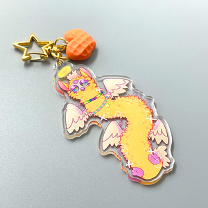 Tùy chỉnh in Acrylic quyến rũ Móc chìa khóa Anime phim hoạt hình Acrylic Keyring trong suốt Epoxy rõ ràng Acrylic Keychain tùy chỉnh - Product Image 5