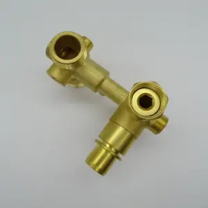 Custom-made Factory Customized Wholesale Commonly Used Gas Boiler Cuprum Three-way Valve Core Water Refill Valve Body Inlet Ass