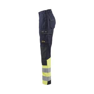 BLAKLADER - 718115148933C44 Pantalón multinorm Mujer Azul marino/Amarillo-EAN 7330509849064 ROPA DE TRABAJO RESISTENTE A LLAMAS - Product Image 5