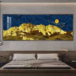 Decoración de Hogar de Lujo, Pintura de Porcelana de Cristal de Alta Definición, Decoración del Hogar, Pintura LED Abstracta, Murales de Paisajes - Product Image 5