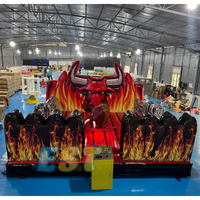 Jeux commerciaux pour adultes rodéo mécanique Bull Riding Machine Controls Machine gonflable Bull Ride à vendre