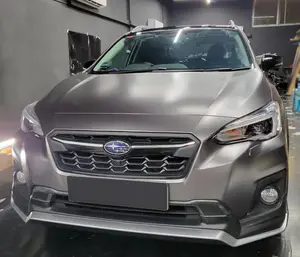 La decorazione dell'auto a colori più venduta che avvolge la pellicola vinilica metallizzata Gunsmoke Grey Car Wraps