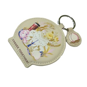Tùy chỉnh PU da Mặt dây chuyền Túi <span class=keywords><strong>Mickey</strong></span> tag hình trái tim <span class=keywords><strong>Keychain</strong></span> - Product Image 5