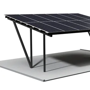 Haihong Made 10KW Wholesale Price Solar Mount System Pv Parking Structure Solar Power System Carport Mounting System