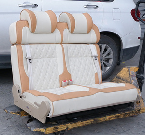 Asiento de Coche Plegable de Cuero Impermeable AutoLiuMa <span class=keywords><strong>para</strong></span> Camper Van, Sistema de Conversión Fácil <span class=keywords><strong>para</strong></span> Taller Móvil - Product Image 4