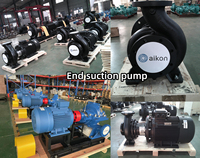 Pompa Air Multistage Tekanan Tinggi Berbahan Baja Tahan Karat dan Besi Cor, Tipe End Suction Elektrik Sentrifugal, OEM untuk Penggunaan Industri