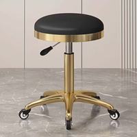 Chaise de Barbier Portable Réglable en Promotion avec Pompe Hydraulique, Siège en Cuir Synthétique, Design Moderne pour Atelier et Hôtel
