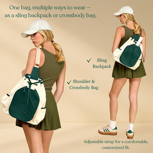 Sac à dos de tennis unisexe OEM léger, sac de sport à bandoulière unique pour le badminton et la gym - Product Image 3
