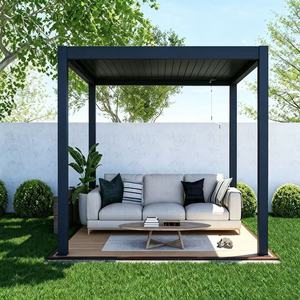 Gazebo en aluminium léger, robuste, <span class=keywords><strong>petit</strong></span>, imperméable, écologique, facile à installer, <span class=keywords><strong>abri</strong></span> compact pour <span class=keywords><strong>jardin</strong></span> et terrasse - Product Image 1