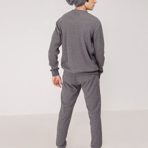 Survêtements de jogging pour hommes, de haute qualité, personnalisables avec logo, couleur unie, design simple, vente en gros pour l'extérieur - Product Image 6